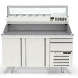 Mesa refrigerada para pizza MR80-160