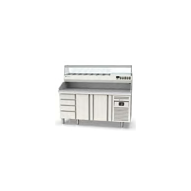 Mesa refrigerada para pizza MFP70-180