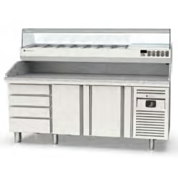 Mesa refrigerada para pizza MFP80-200