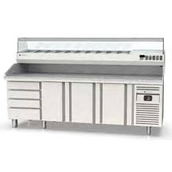 Mesa refrigerada para pizza MFP80-250