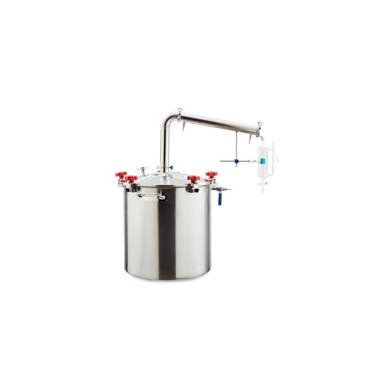 Extractor destilador de aceites esenciales para plantas, hierbas y flores de 90L
