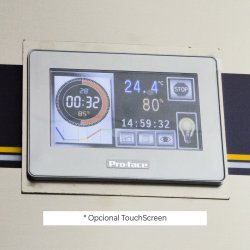 Armario de fermentación directa con calor y generador de vapor SALL2P - 40 bandejas de 60x40