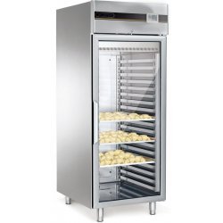 Armario de fermentación controlada programable con calentamiento, refrigeración y vapor SLEV2P. 40 bandejas de 60x40