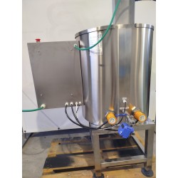 Pasteurizador profesional de 100 litros con brazo inclinado Scovali