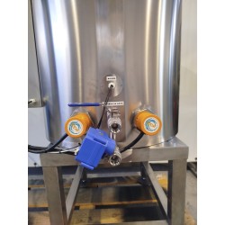 Pasteurizador profesional de 100 litros con brazo inclinado Scovali