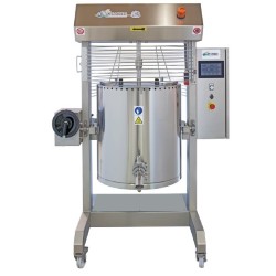 Cocedor de alta temperatura con rascador, variador, basculación motorizada y panel programable C200CSA-L