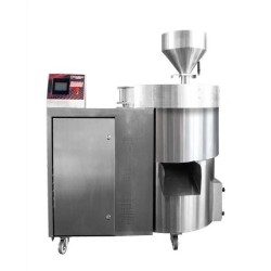 Tostador enfriador de frutos secos y cacao por infrarrojos