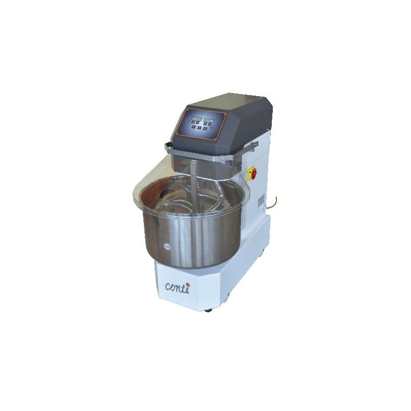 Amasadora de espiral industrial 50 Kg con 2 temporizadores digitales SP50/18DGT