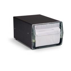 Servilletero dispensador de sobremesa para servilletas plegadas