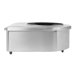 Placa de inducción wok profesional 3000 W con wok de 35 cm