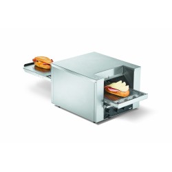 Horno calentador de cinta para snacks con cinta de 26,7 cm