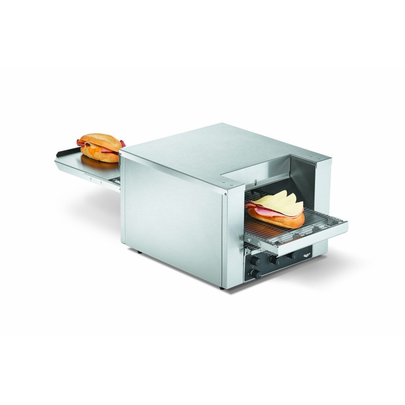 Horno calentador de cinta para snacks con cinta de 26,7 cm