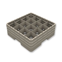 Cesta lavavajillas FlapRack de 16 compartimentos para copas de vino