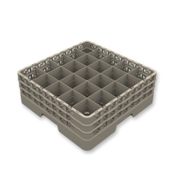 Cesta lavavajillas FlapRack de 25 compartimentos para vasos y copas