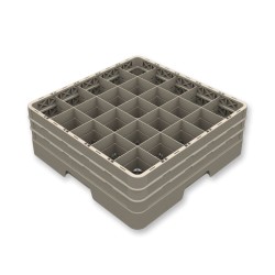 Cesta lavavajillas FlapRack de 25 compartimentos para vasos y copas