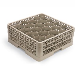 Cesta lavavajillas T-Version de 20 compartimentos hexagonales para copas