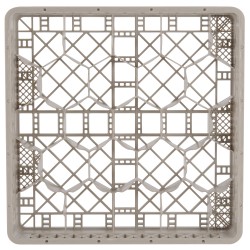 Cesta lavavajillas T-Version de 20 compartimentos hexagonales para copas