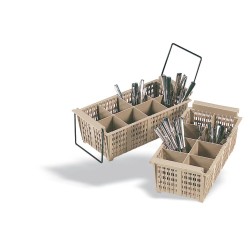 Media cesta para cubiertos de 8 compartimentos FlapRack