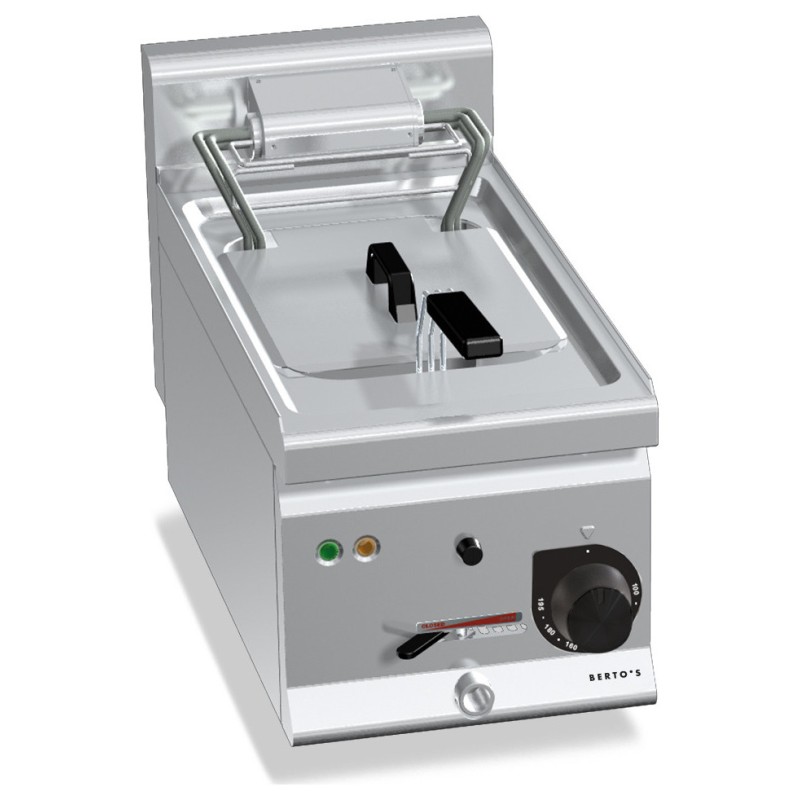 Freidora industrial eléctrica 10 litros 9 kW Berto's Plus 600