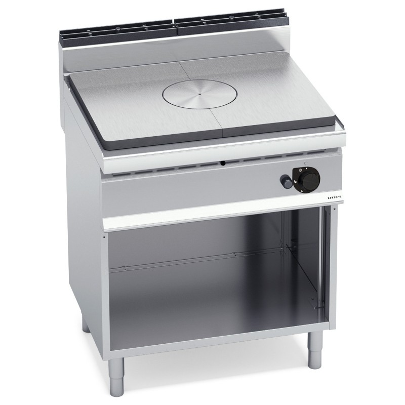 Placa radiante a gas coup de feu 13 kW con mueble Berto's Macros 700