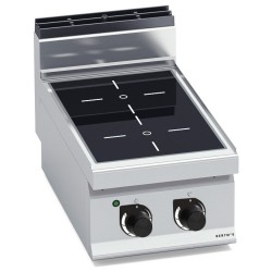 Cocina vitrocerámica industrial 2 zonas de sobremesa Macros 700