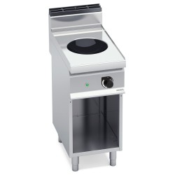Wok de inducción industrial 3,5 kW con mueble Macros 700