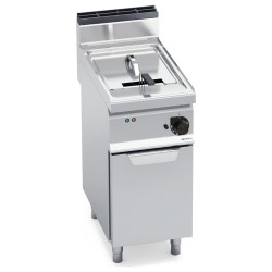 Freidora industrial eléctrica 18 litros con mueble Macros 700