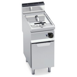 Freidora industrial a gas indirecta 18 litros con mueble Macros 700