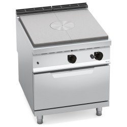 Placa radiante a gas coup de feu con horno a gas GN 2/1 Maxima 900