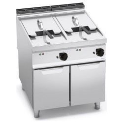 Freidora industrial eléctrica doble 22+22 litros Maxima 900