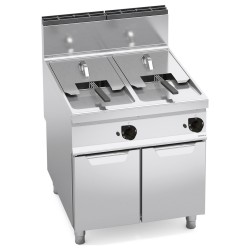 Freidora industrial a gas indirecta doble 18+18 litros Maxima 900