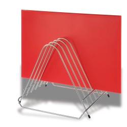 Soporte para tapas GN y tablas de corte de acero inoxidable