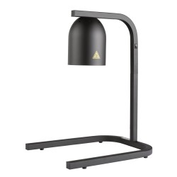 Lámpara de calor simple con soporte para GN 1/1 negra