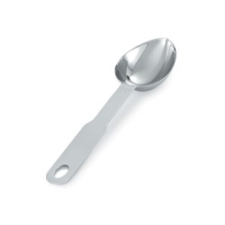 Cuchara medidora oval de acero inoxidable