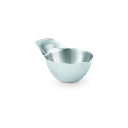 Ramekin de acero inoxidable con pico vertedor