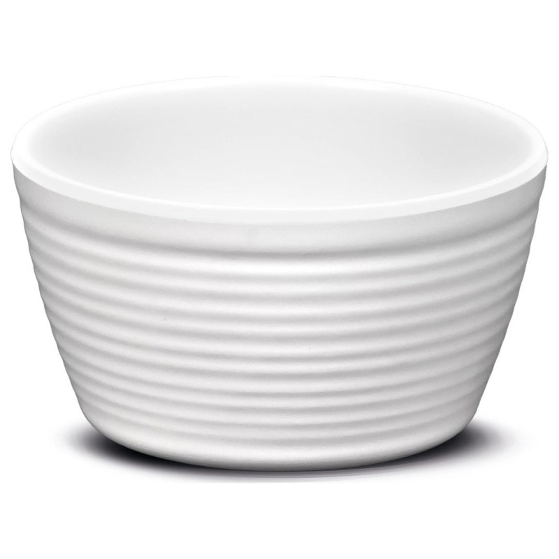 Ramekin ondulado de melamina Bianca