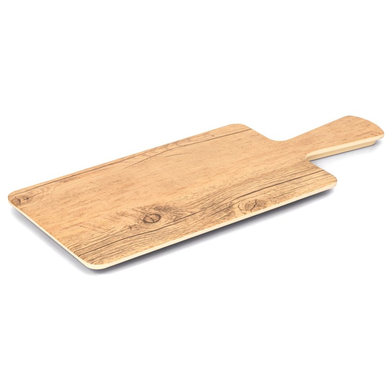 Tabla de presentación con mango de melamina Wood 37,5 cm