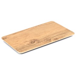 Tabla de presentación de melamina Wood 28 x 15,5 cm