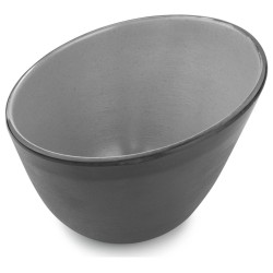 Bol inclinado de melamina Grey Soul