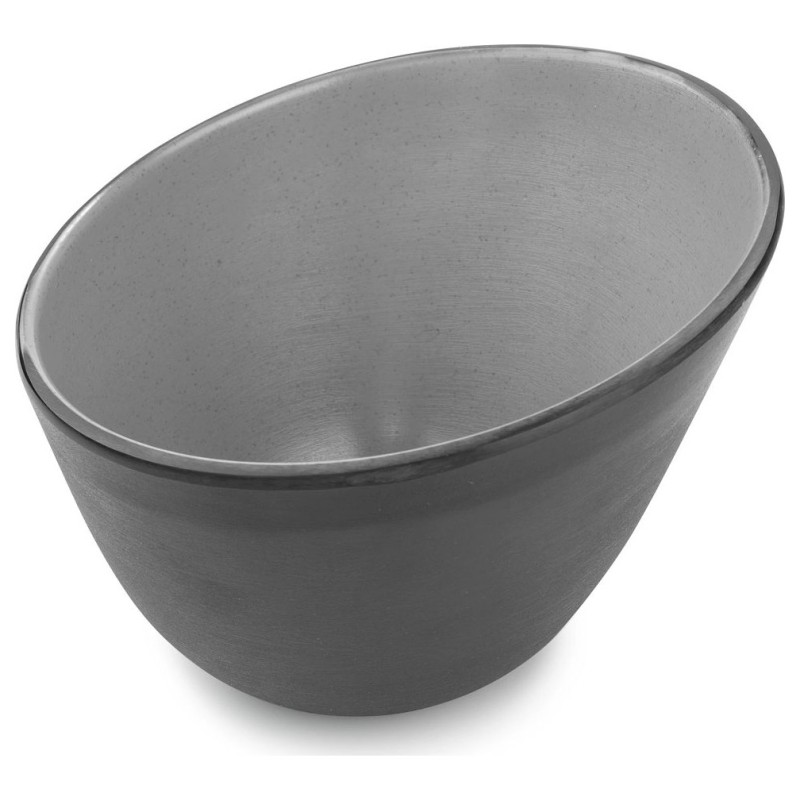Bol inclinado de melamina Grey Soul