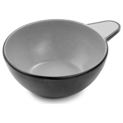 Bol con asa de melamina Grey Soul 11 cm