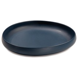 Plato de presentación de melamina Deep Blue