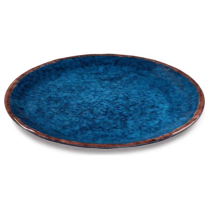 Plato llano de melamina Water