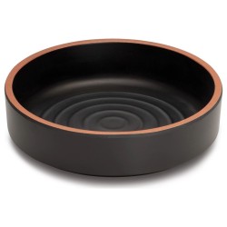 Plato de tapas borde terracota de melamina Terracota