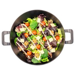 Wok negro de melamina Terracota 30 cm