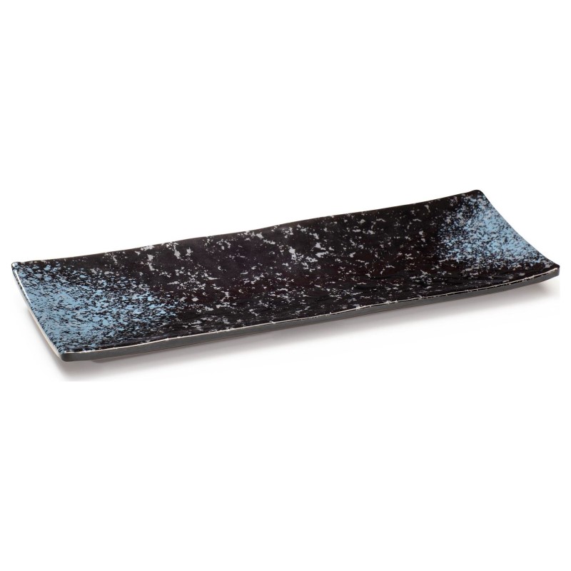 Bandeja rectangular estrecha de melamina Elegance