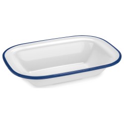 Fuente rectangular de melamina Mediterranean