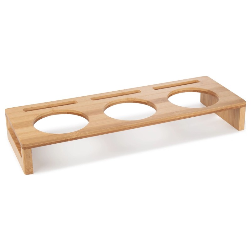 Base de madera para 3 mini cacerolas Cool Line