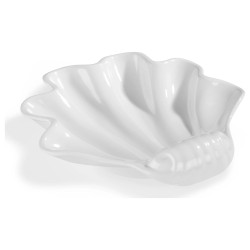 Fuente vieira de melamina Shell 28,5 cm
