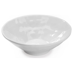 Bol redondo de melamina Blanche
